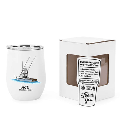 12 oz Insulated Wine Tumbler