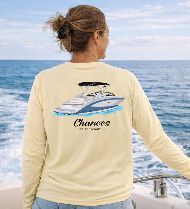 UPF 50+ Boat Performance Crew Neck