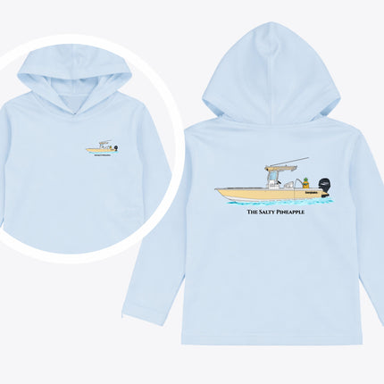 Toddler UPF 50+ Performance Boat Hoodie