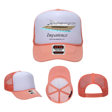 Adult Trucker Boat Hat