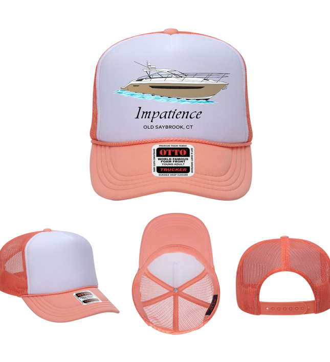 Adult Trucker Boat Hat