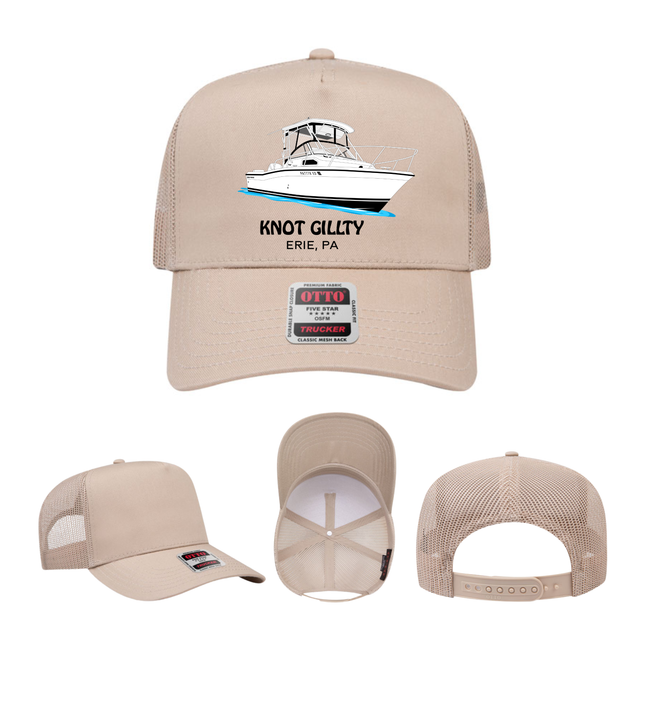 Adult Trucker Boat Hat