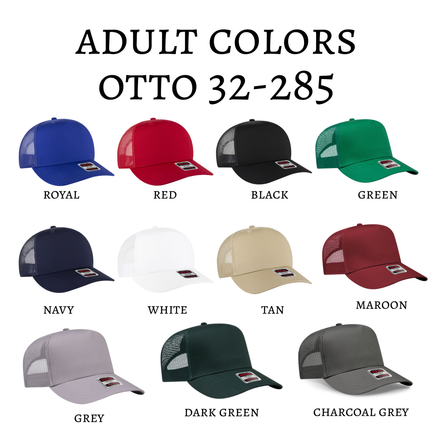 Adult Trucker Boat Hat