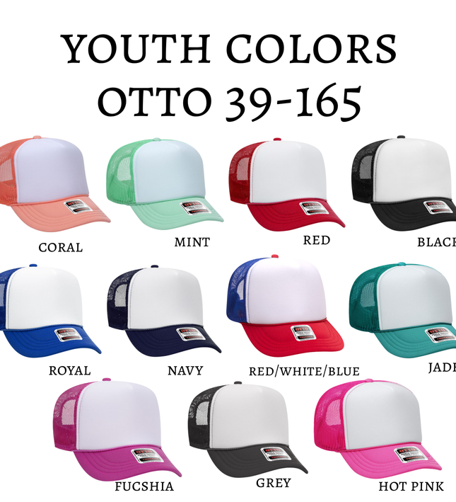 Young Adult Trucker Boat Hat