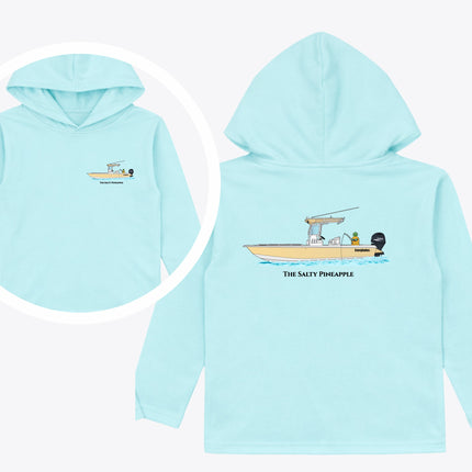 Toddler UPF 50+ Performance Boat Hoodie