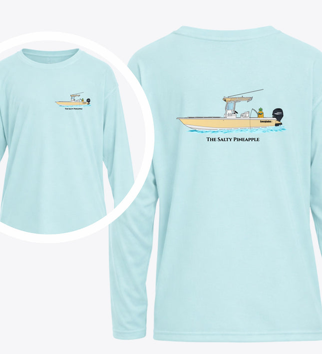 Toddler UPF 50+ Boat Performance Crew Neck
