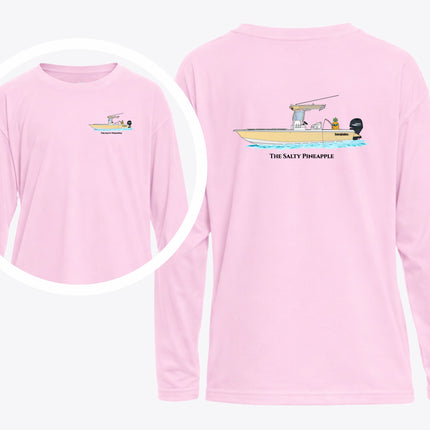 Youth UPF 50+ Boat Performance Crew Neck