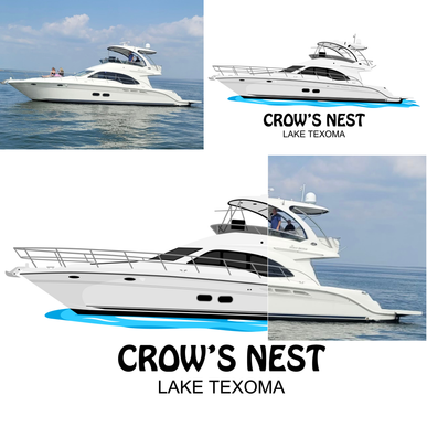 Custom Digital Boat Artwork